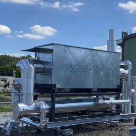 DeNOx achter WKK op vergistingsgas